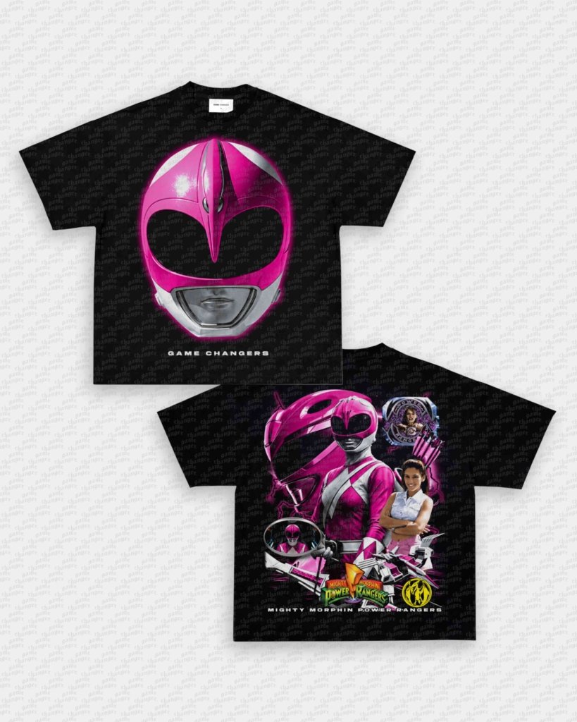 PINK RANGER V3 TEE - [DS] - WINS™ GAME CHANGERS TEE - WINS LA