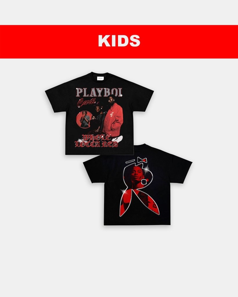 PLAYBOI CARTI V4 - KIDS TEE - [DS] - WINS™ GAME CHANGERS TEE - WINS LA