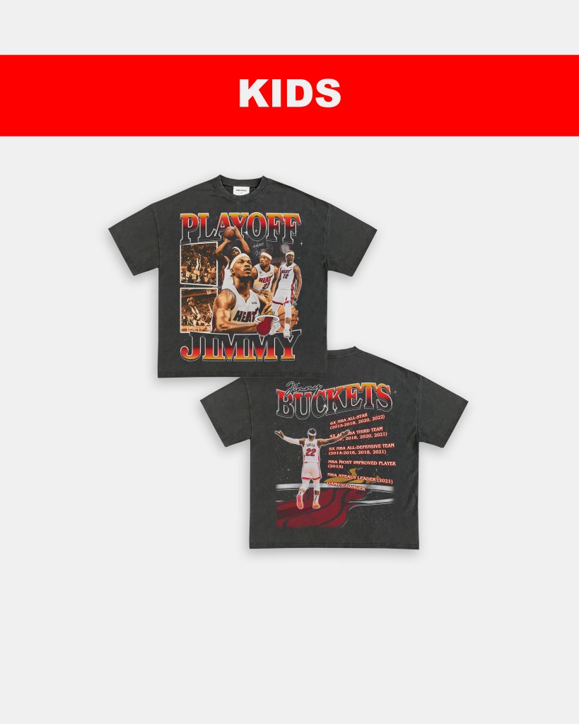 PLAYOFF JIMMY - KIDS TEE [DS] - WINS™ GAME CHANGERS TEE - WINS LA