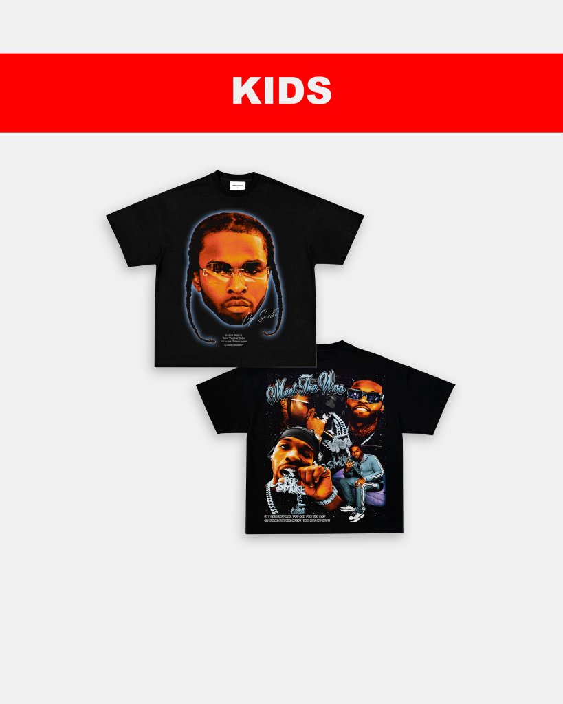 POP SMOKE - KIDS TEE - [DS] - WINS™ GAME CHANGERS TEE - WINS LA