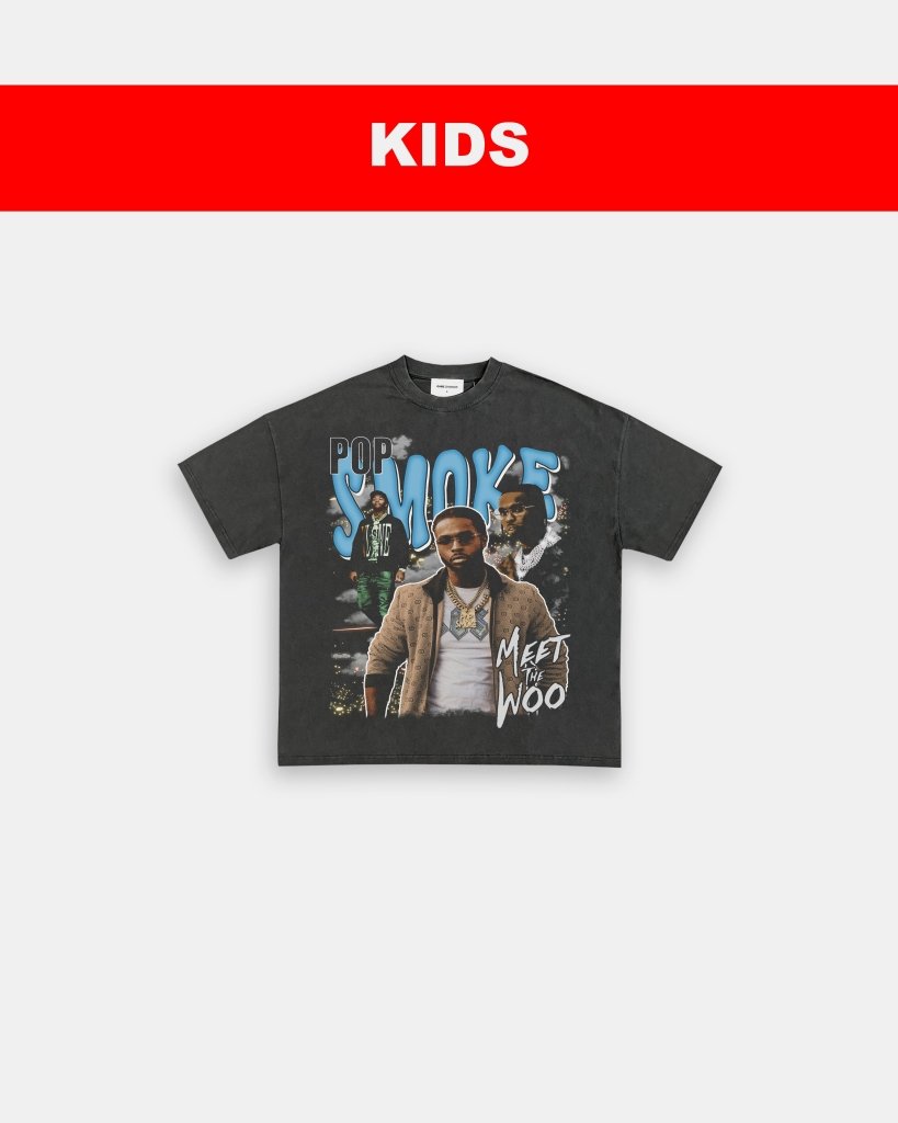 POP SMOKE V2 - KIDS TEE - WINS™ GAME CHANGERS TEE - WINS LA