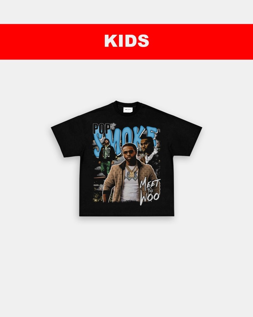 POP SMOKE V2 - KIDS TEE - WINS™ GAME CHANGERS TEE - WINS LA