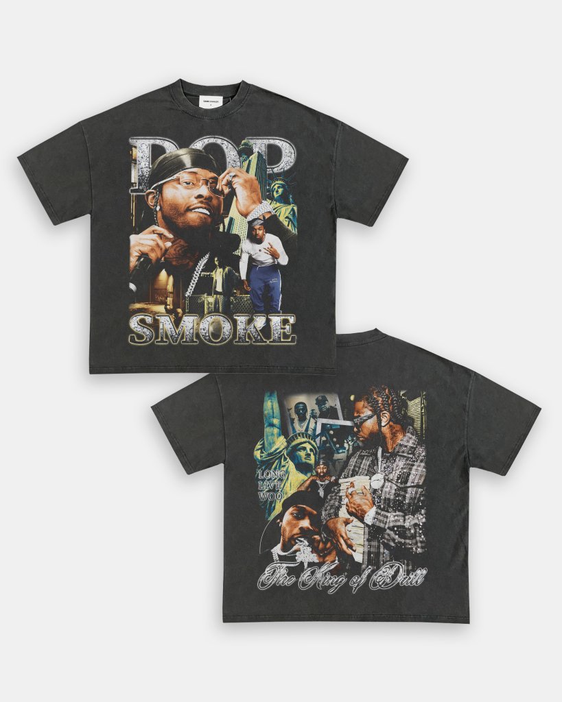 POP SMOKE V3 TEE - [DS] - WINS™ GAME CHANGERS TEE - WINS LA