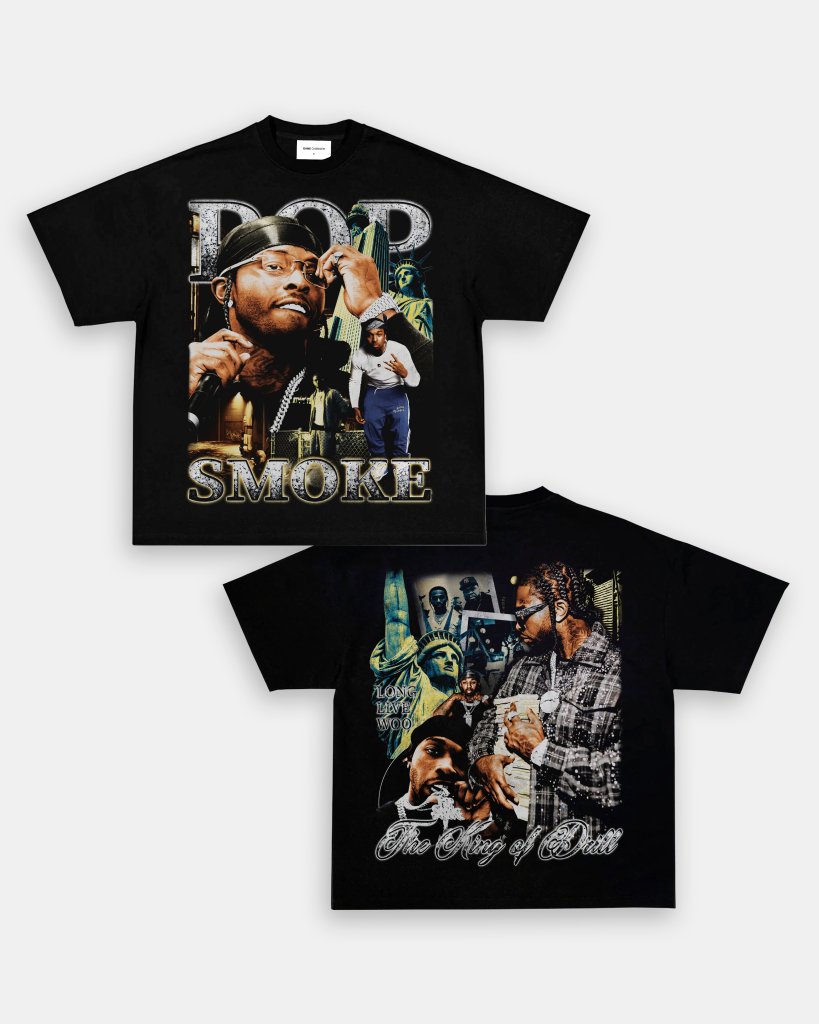 POP SMOKE V3 TEE - [DS] - WINS™ GAME CHANGERS TEE - WINS LA