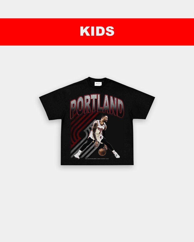 PORTLAND BLAZERS - KIDS TEE - WINS™ GAME CHANGERS TEE - WINS LA