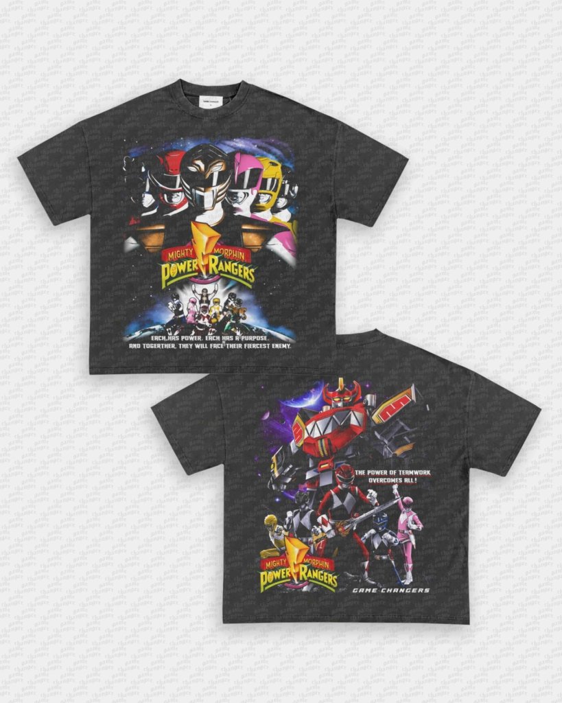 POWER RANGERS TEE - [DS] - WINS™ GAME CHANGERS TEE - WINS LA