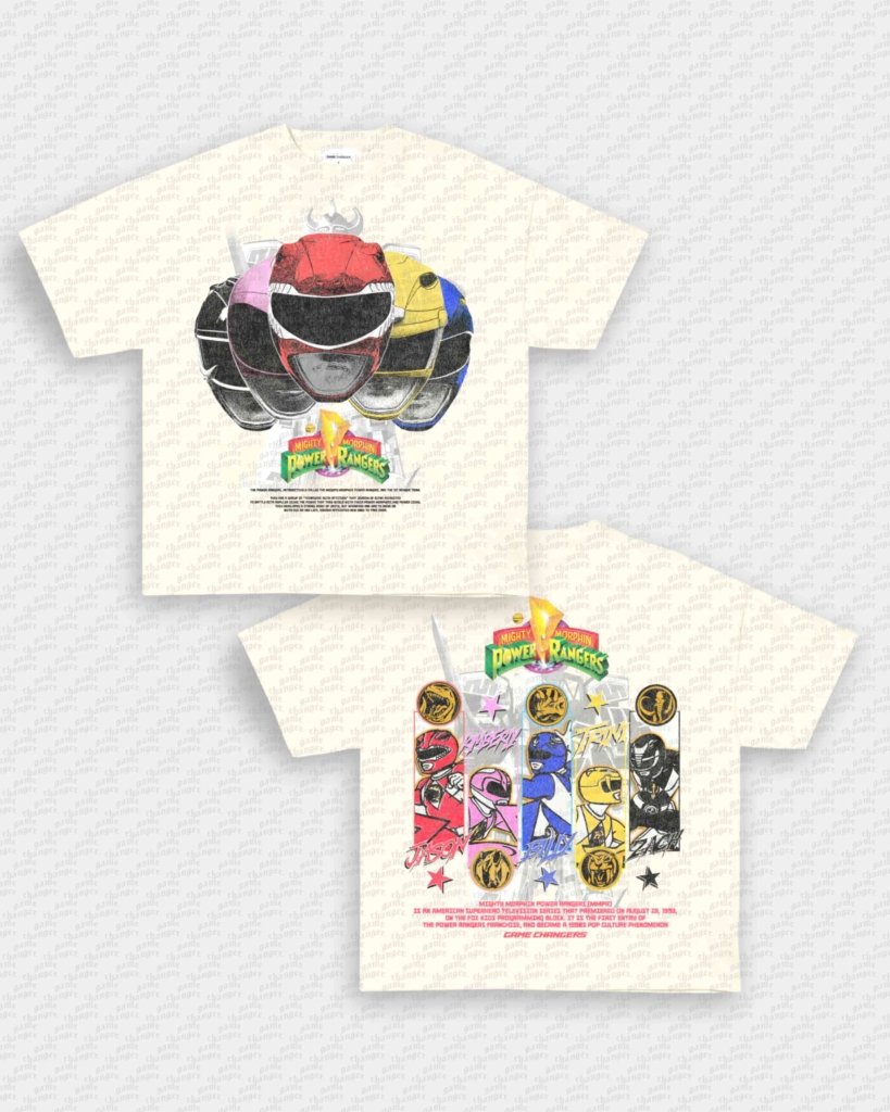 POWER RANGERS V2 TEE - [DS] - WINS™ GAME CHANGERS TEE - WINS LA