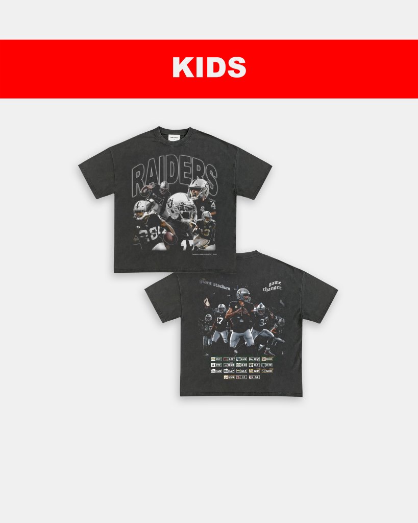 RAIDERS - KIDS TEE - [DS] - WINS™ GAME CHANGERS TEE - WINS LA