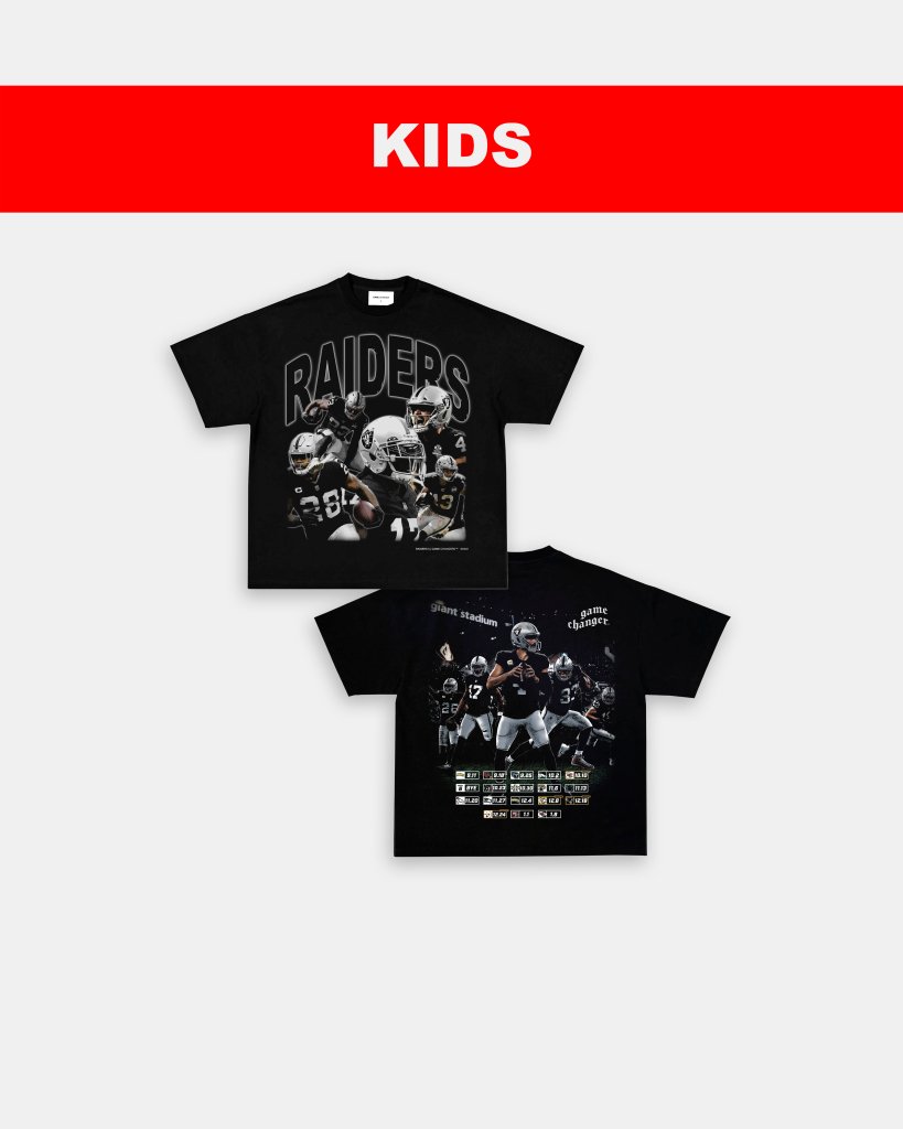 RAIDERS - KIDS TEE - [DS] - WINS™ GAME CHANGERS TEE - WINS LA