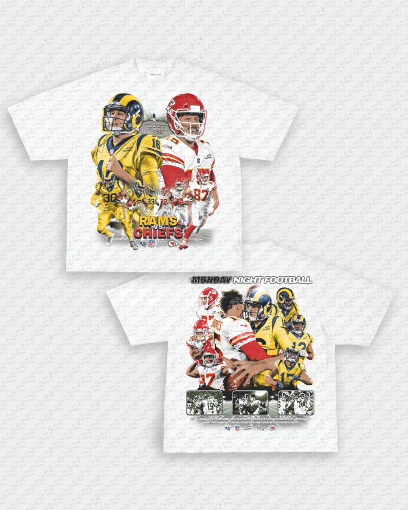 RAMS VS CHIEFS TEE - [DS] - WINS™ GAME CHANGERS TEE - WINS LA