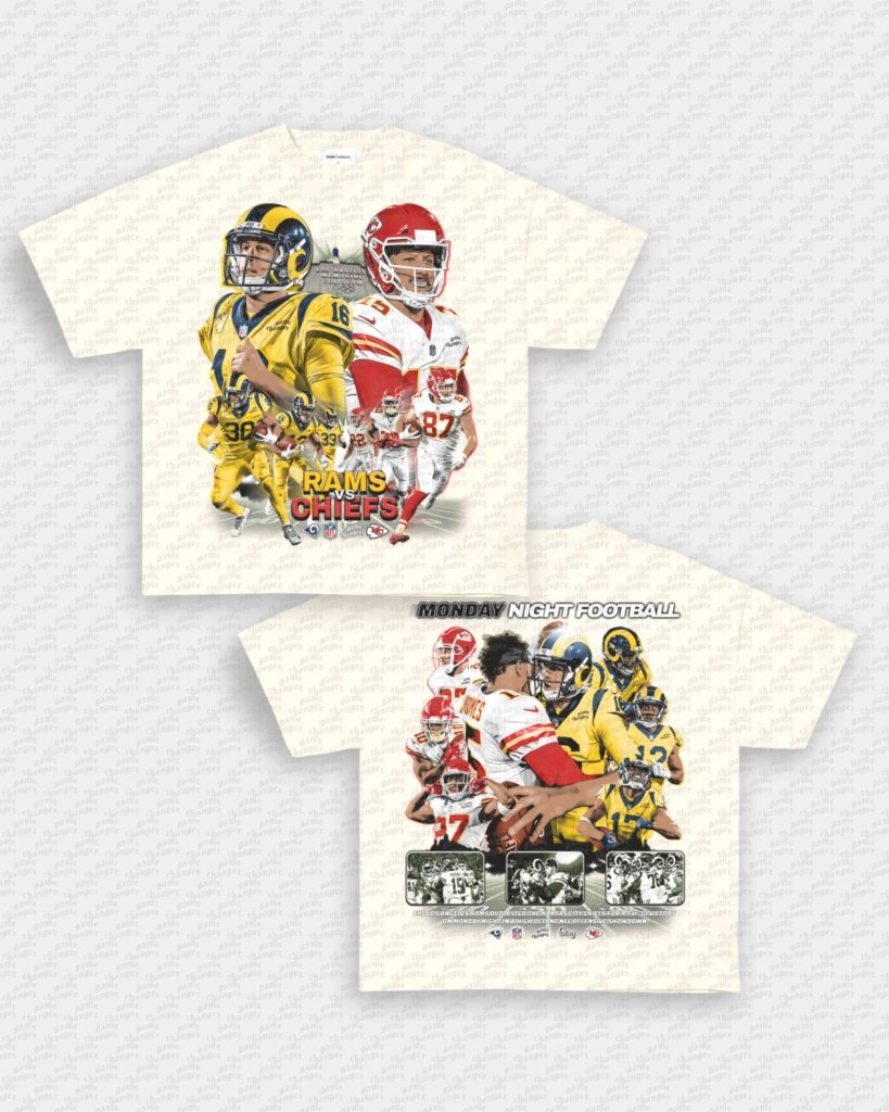 RAMS VS CHIEFS TEE - [DS] - WINS™ GAME CHANGERS TEE - WINS LA
