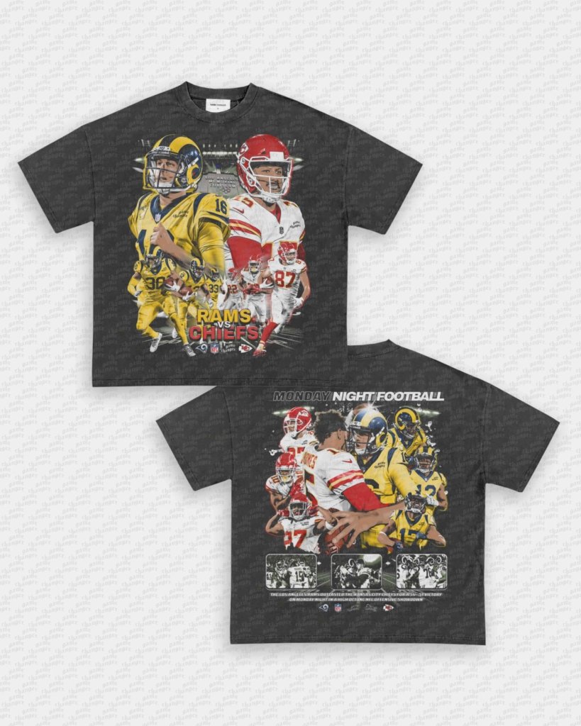 RAMS VS CHIEFS TEE - [DS] - WINS™ GAME CHANGERS TEE - WINS LA