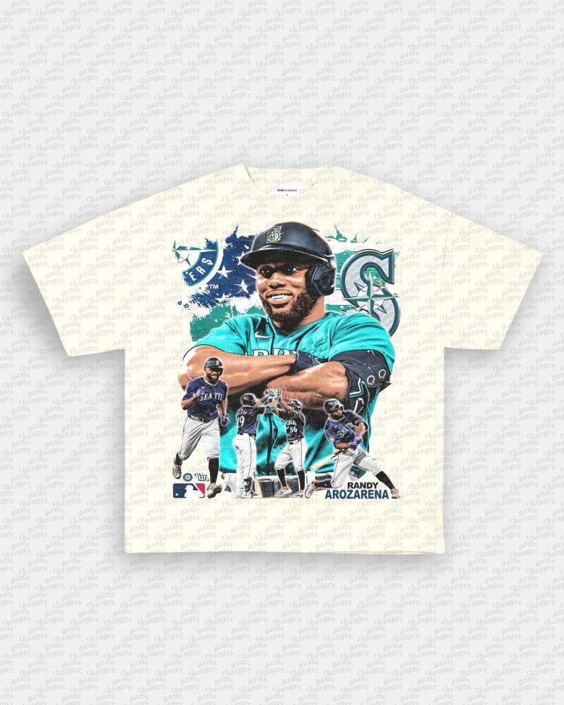 RANDY AROZARENA - MARINERS TEE - WINS™ GAME CHANGERS TEE - WINS LA