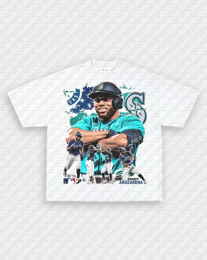 RANDY AROZARENA - MARINERS TEE - WINS™ GAME CHANGERS TEE - WINS LA