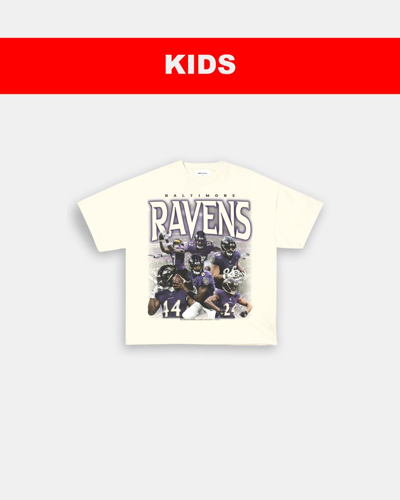 RAVENS - KIDS TEE - WINS™ GAME CHANGERS TEE - WINS LA