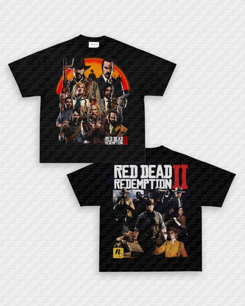 RED DEAD REDEMPTION 2 TEE - [DS] - WINS™ GAME CHANGERS TEE - WINS LA