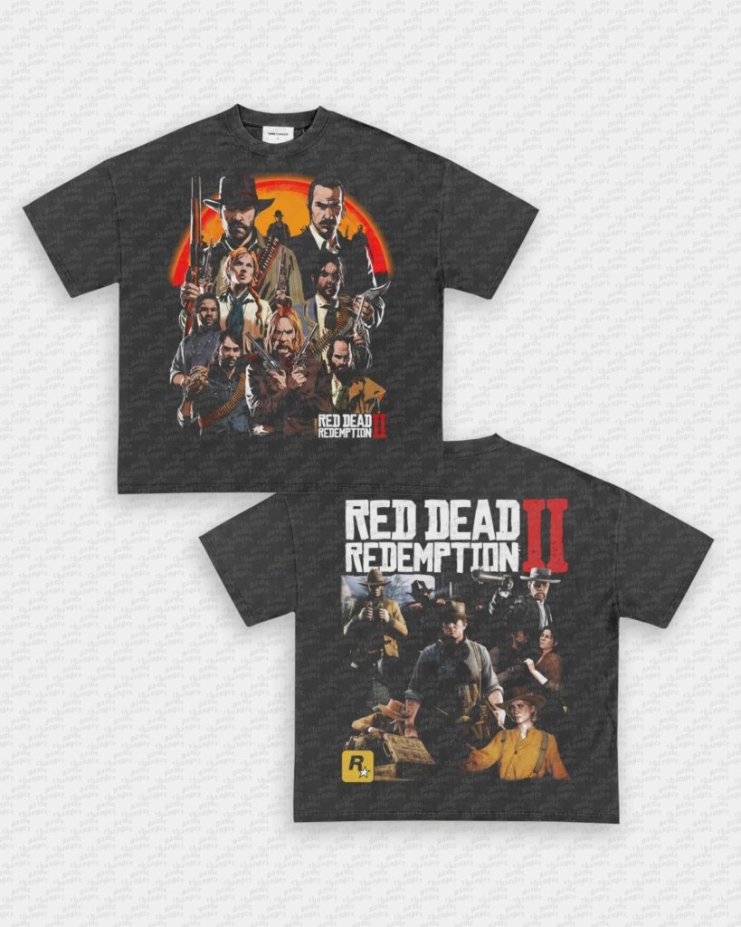 RED DEAD REDEMPTION 2 TEE - [DS] - WINS™ GAME CHANGERS TEE - WINS LA