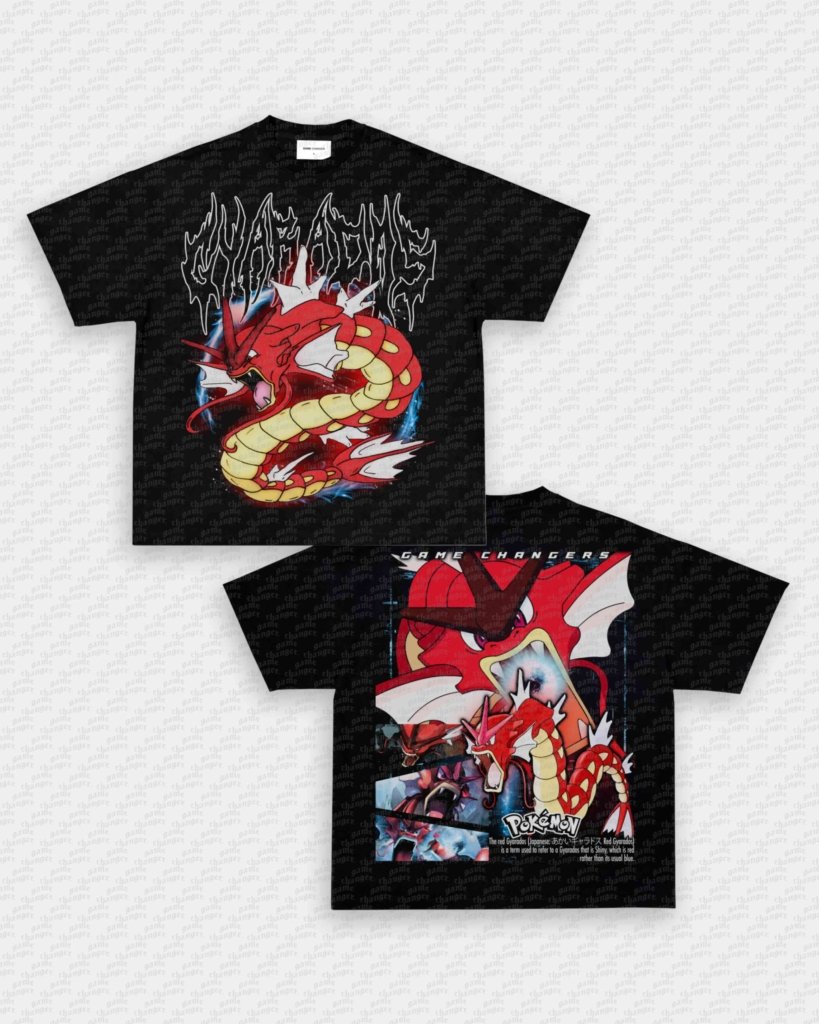RED GYARADOS TEE - [DS] - WINS™ GAME CHANGERS TEE - WINS LA
