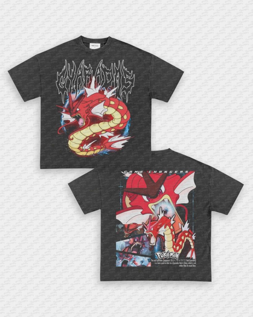 RED GYARADOS TEE - [DS] - WINS™ GAME CHANGERS TEE - WINS LA