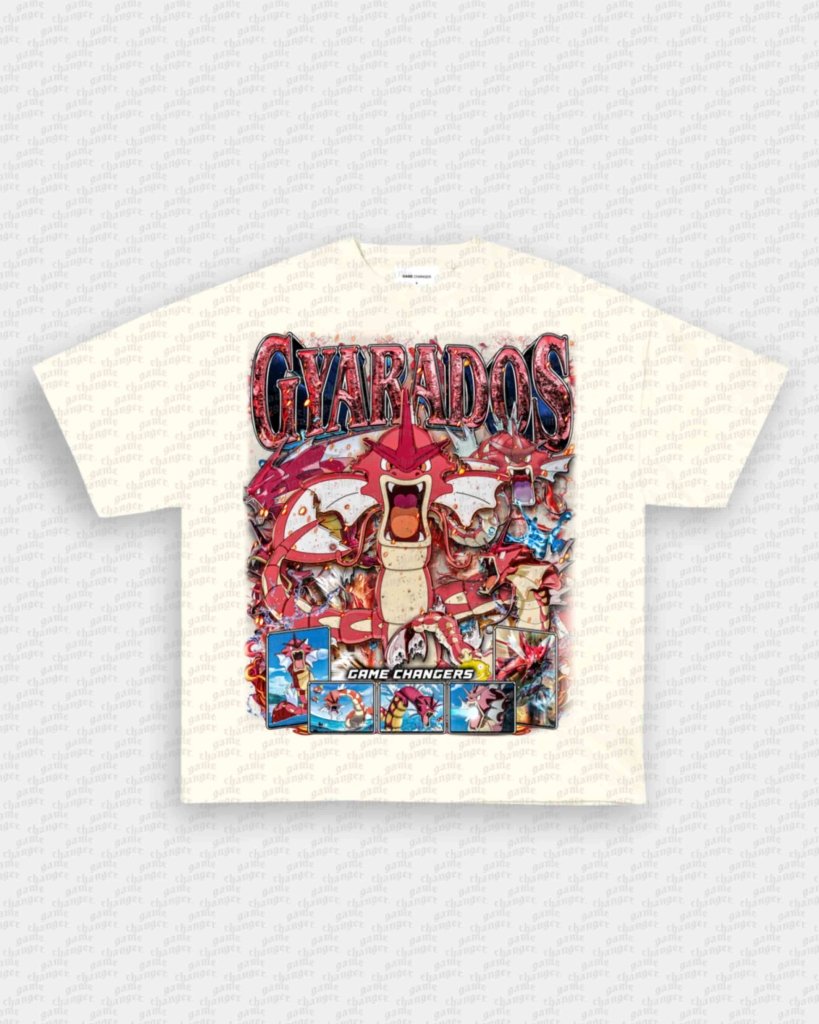 RED GYARADOS V3 TEE - WINS™ GAME CHANGERS TEE - WINS LA