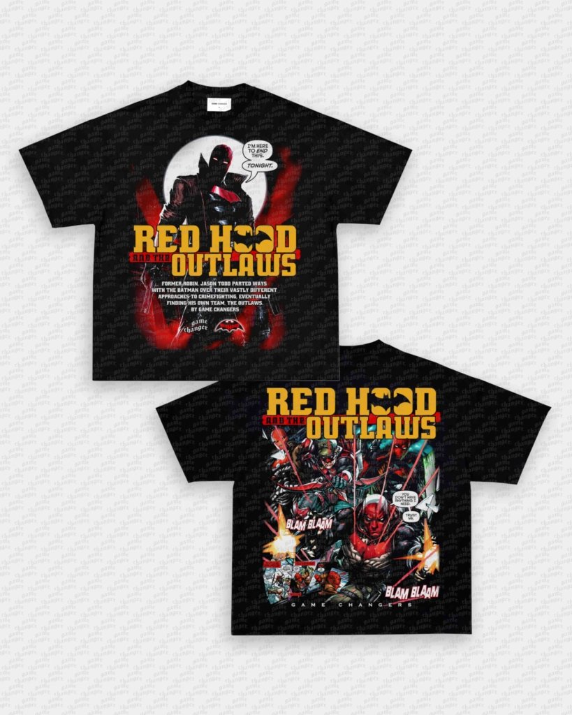 RED HOOD TEE - [DS] - WINS™ GAME CHANGERS TEE - WINS LA