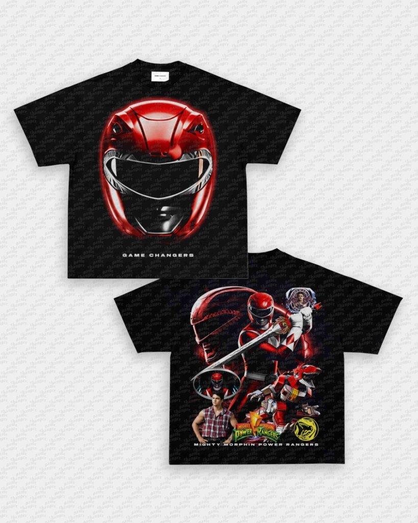 RED RANGER V3 TEE - [DS] - WINS™ GAME CHANGERS TEE - WINS LA