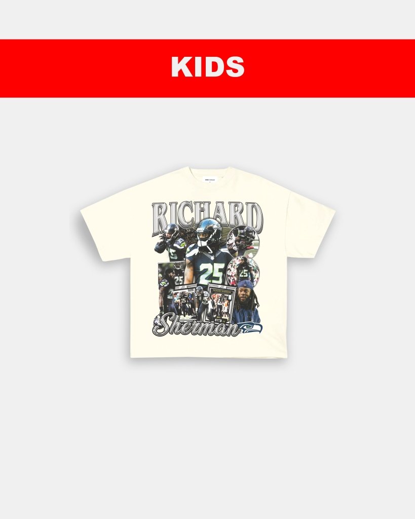 RICHARD SHERMAN - KIDS TEE - WINS™ GAME CHANGERS TEE - WINS LA