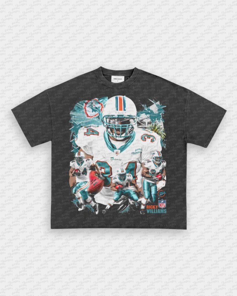 RICKY WILLIAMS - DOLPHINS TEE - WINS™ GAME CHANGERS TEE - WINS LA