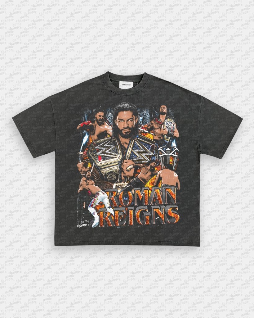 ROMAN REIGNS V4 TEE - WINS™ GAME CHANGERS TEE - WINS LA