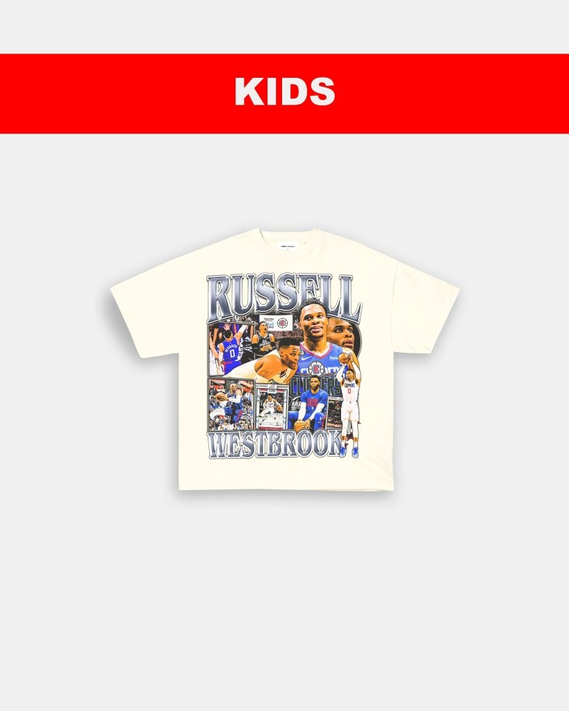 RUSSELL WESTBROOK - CLIPPERS - KIDS TEE - WINS™ GAME CHANGERS TEE - WINS LA