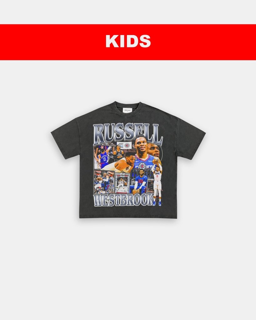 RUSSELL WESTBROOK - CLIPPERS - KIDS TEE - WINS™ GAME CHANGERS TEE - WINS LA