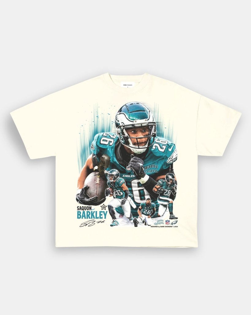 SAQUON BARKLEY - EAGLES TEE - WINS™ GAME CHANGERS TEE - WINS LA