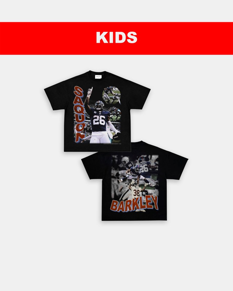 SAQUON - KIDS TEE [DS] - WINS™ GAME CHANGERS TEE - WINS LA