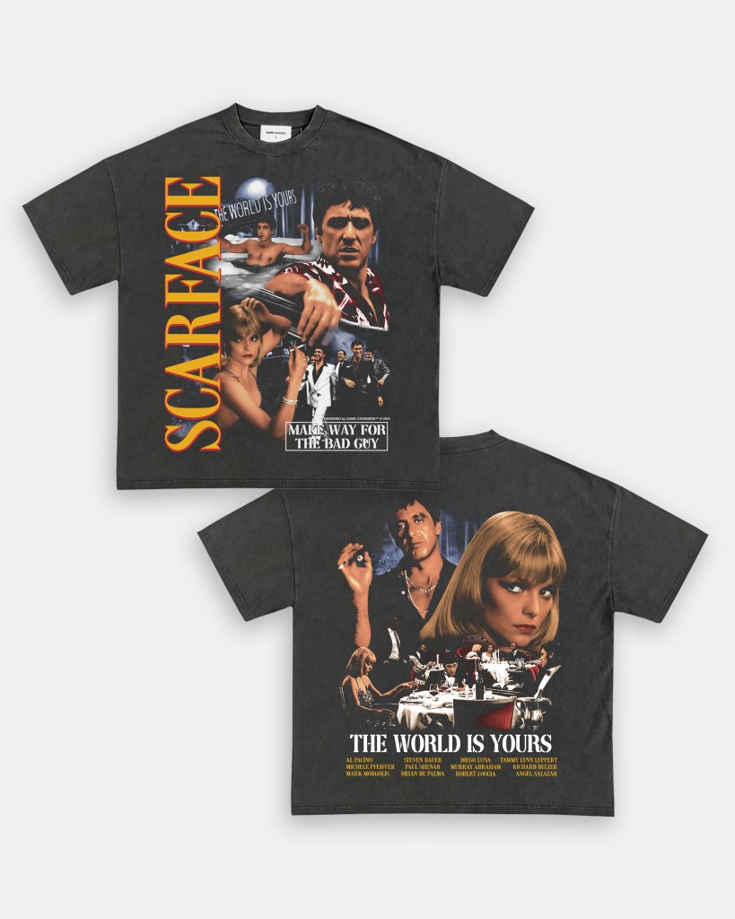 SCARFACE V3 TEE - [DS] - WINS™ GAME CHANGERS TEE - WINS LA