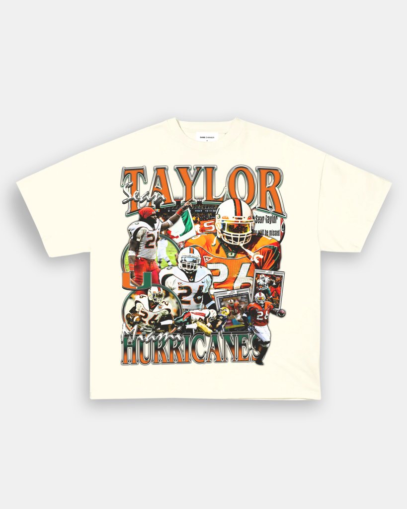 SEAN TAYLOR - MIAMI TEE - WINS™ GAME CHANGERS TEE - WINS LA