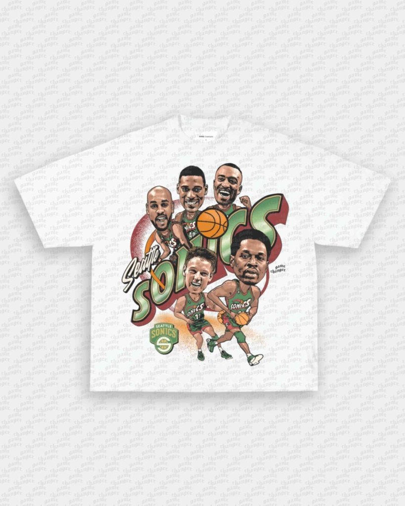 SEATTLE SUPERSONICS V2 TEE - WINS™ GAME CHANGERS TEE - WINS LA