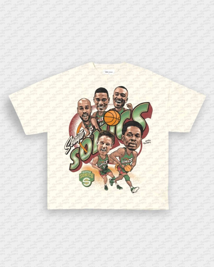 SEATTLE SUPERSONICS V2 TEE - WINS™ GAME CHANGERS TEE - WINS LA