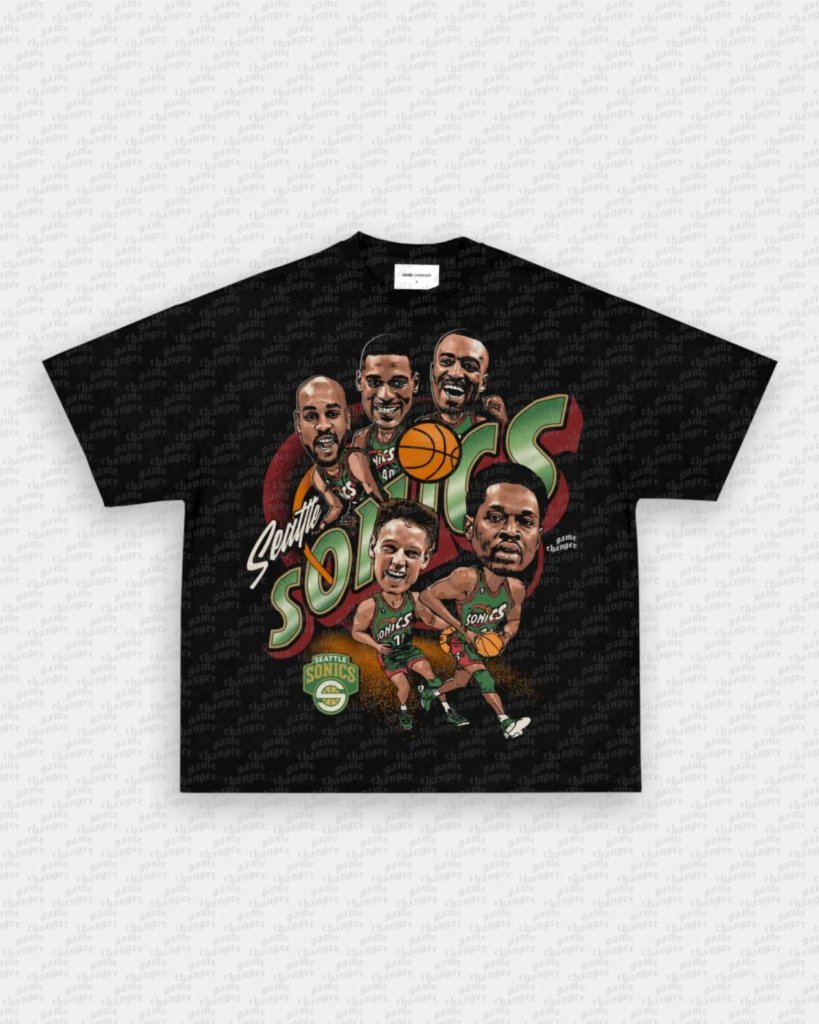 SEATTLE SUPERSONICS V2 TEE - WINS™ GAME CHANGERS TEE - WINS LA