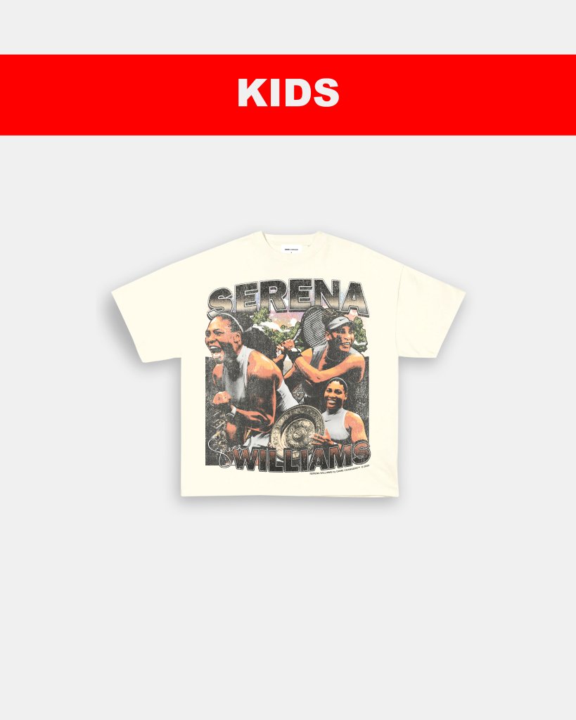 SERENA WILLIAMS - KIDS TEE - WINS™ GAME CHANGERS TEE - WINS LA