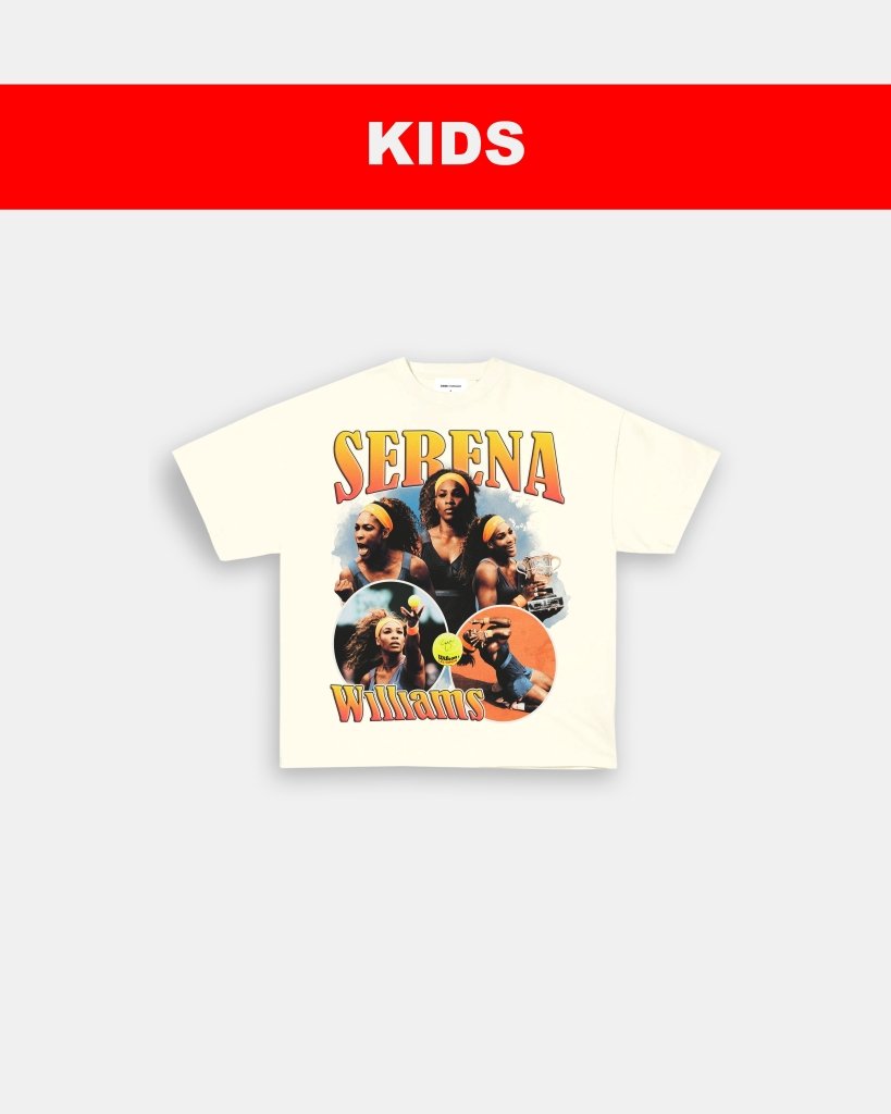 SERENA WILLIAMS V2 - KIDS TEE - WINS™ GAME CHANGERS TEE - WINS LA