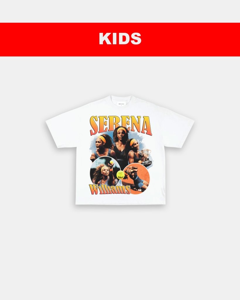 SERENA WILLIAMS V2 - KIDS TEE - WINS™ GAME CHANGERS TEE - WINS LA