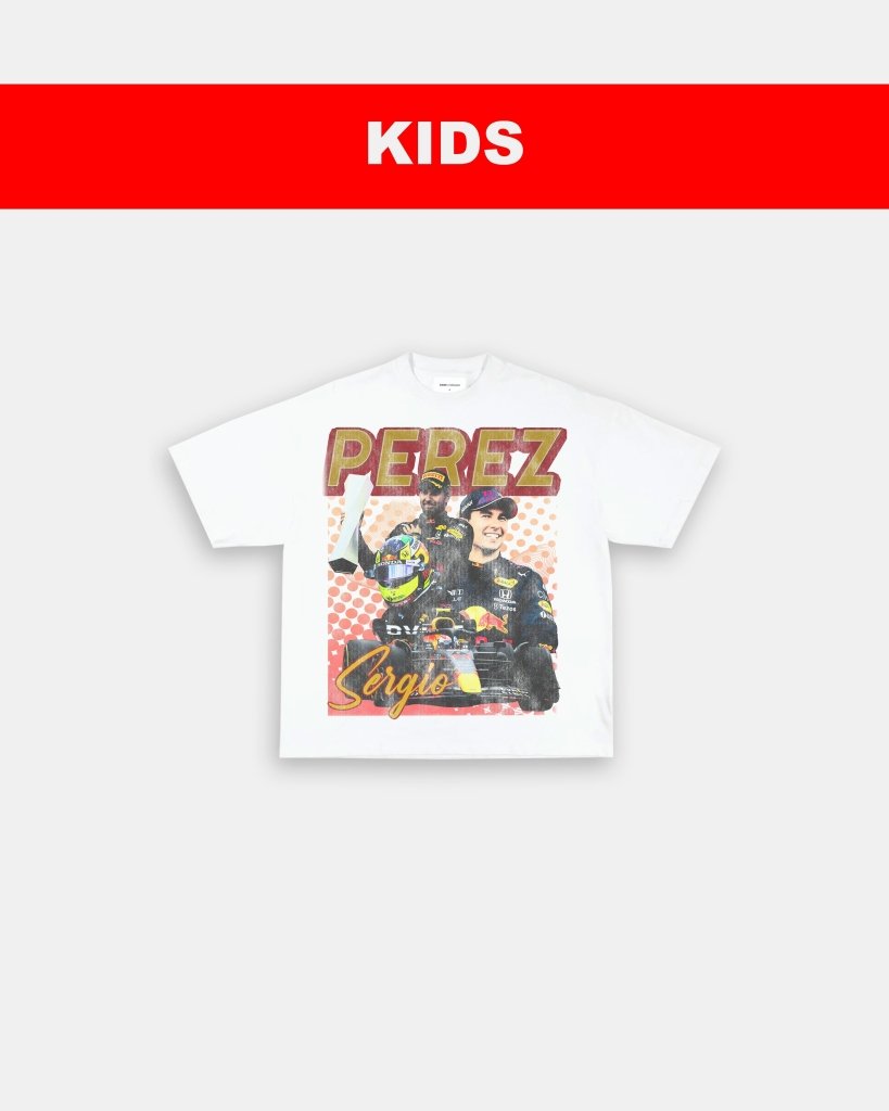 SERGIO PEREZ - KIDS TEE - WINS™ GAME CHANGERS TEE - WINS LA