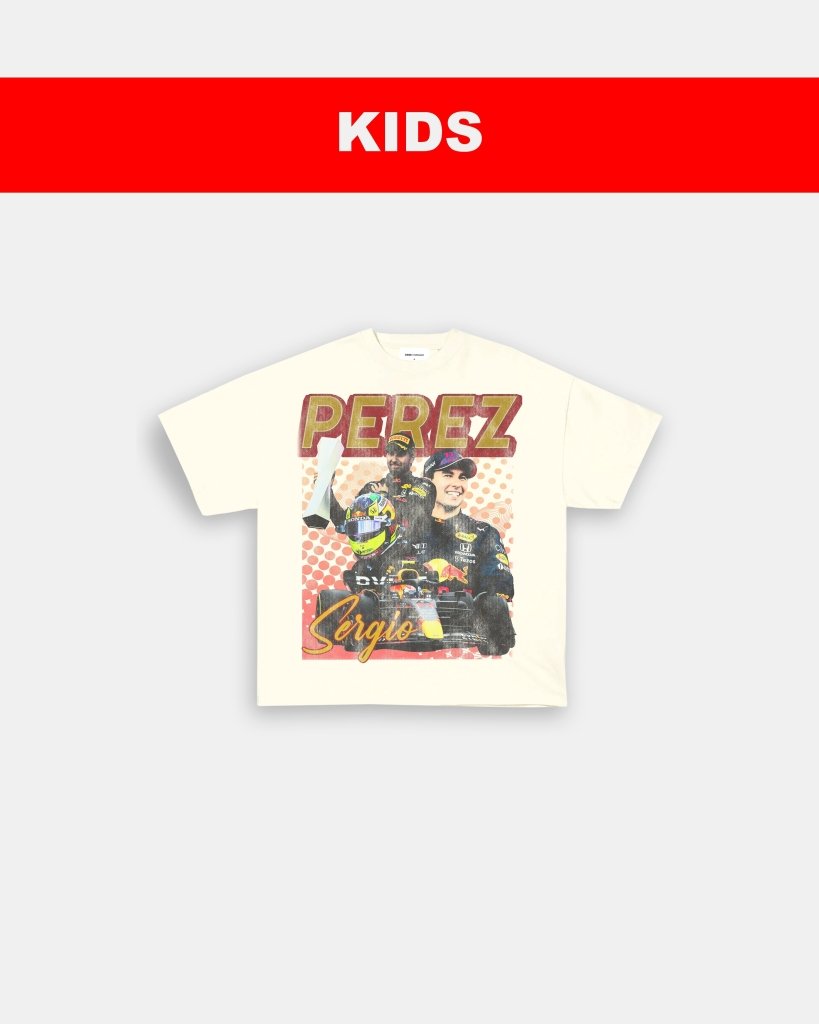 SERGIO PEREZ - KIDS TEE - WINS™ GAME CHANGERS TEE - WINS LA