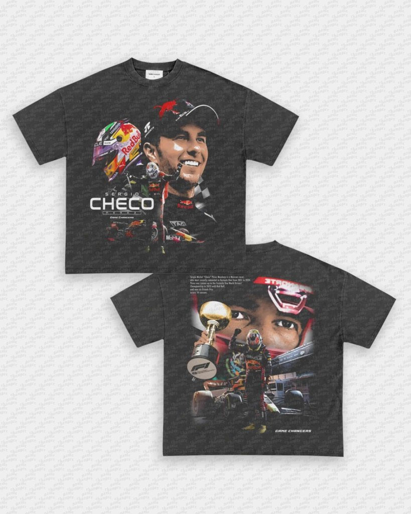 SERGIO PEREZ V2 TEE - [DS] - WINS™ GAME CHANGERS TEE - WINS LA