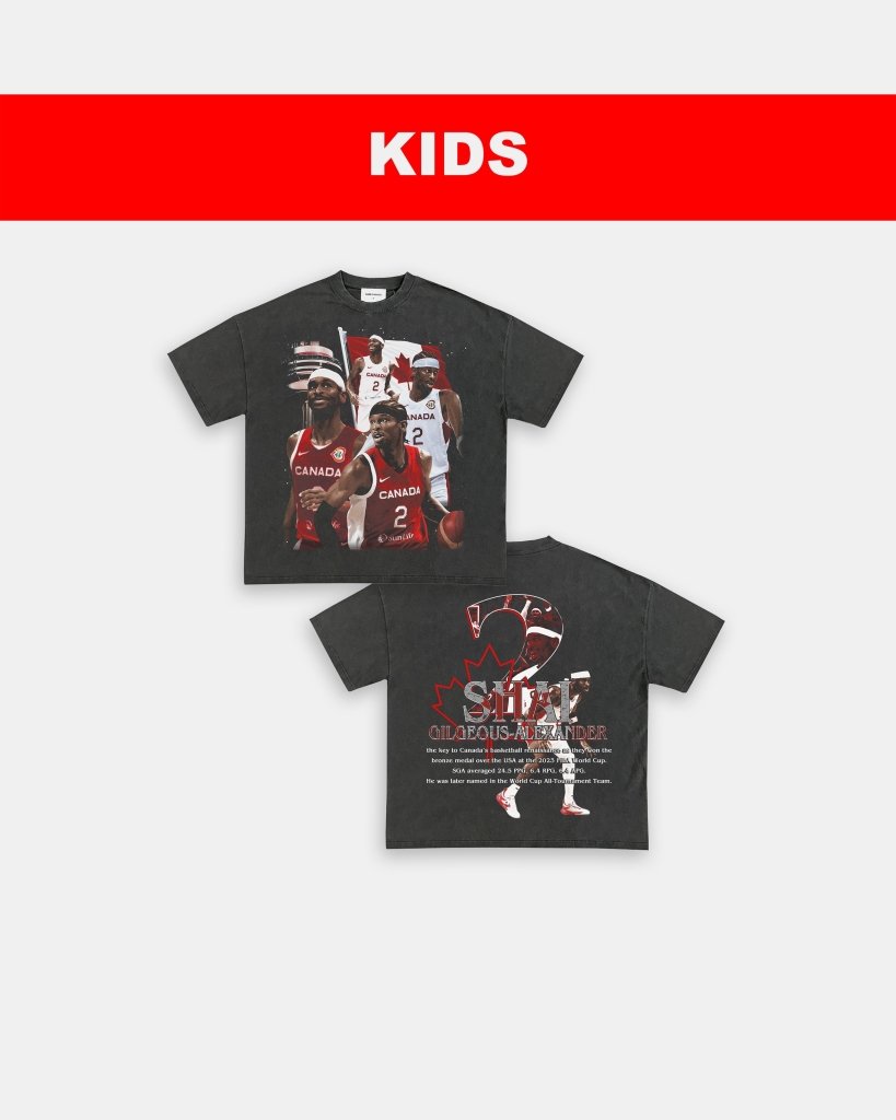 SHAI - CANADA - KIDS TEE - [DS] - WINS™ GAME CHANGERS TEE - WINS LA