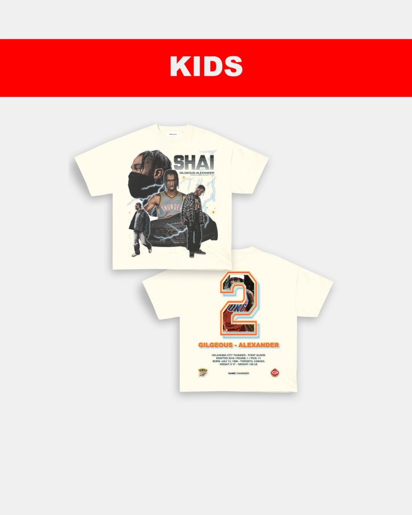 SHAI - KIDS TEE - [DS] - WINS™ GAME CHANGERS TEE - WINS LA