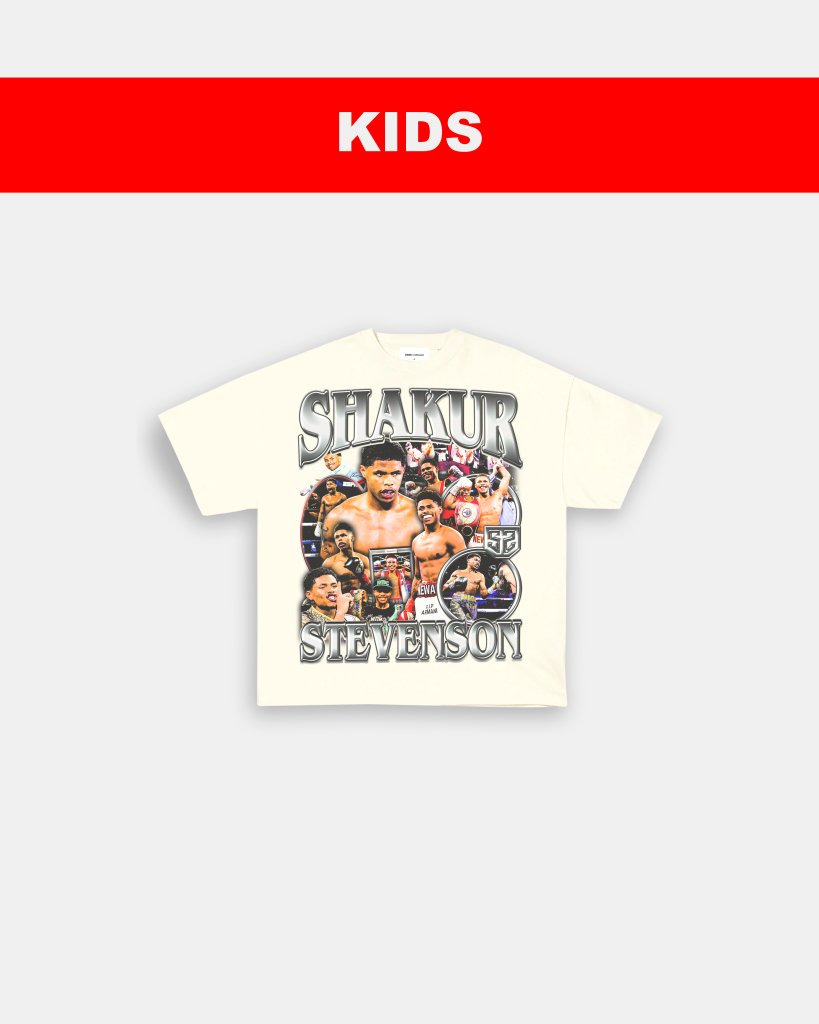 SHAKUR STEVENSON - KIDS TEE - WINS™ GAME CHANGERS TEE - WINS LA