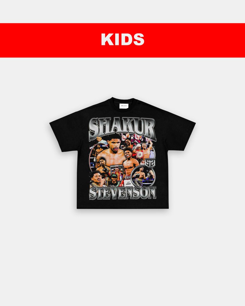 SHAKUR STEVENSON - KIDS TEE - WINS™ GAME CHANGERS TEE - WINS LA