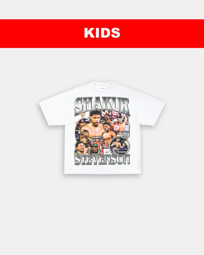 SHAKUR STEVENSON - KIDS TEE - WINS™ GAME CHANGERS TEE - WINS LA