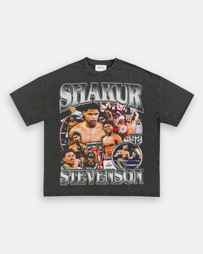 SHAKUR STEVENSON TEE - WINS™ GAME CHANGERS TEE - WINS LA